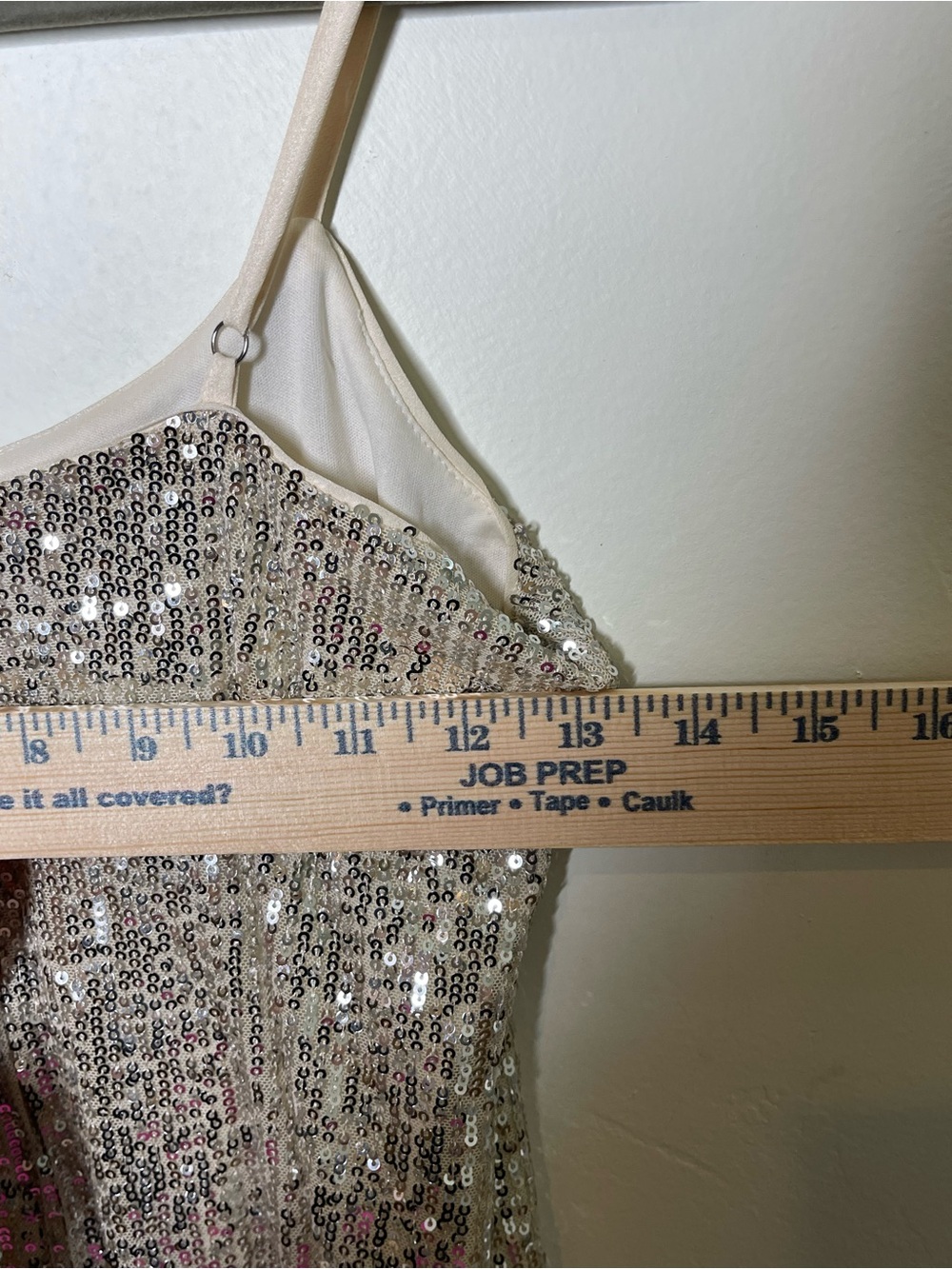 GB Silver Sequin Spaghetti Strap Mini Dress Small - Picture 6 of 7